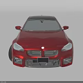 Red Two Door Sports Coupe With Black Roof And Modern Sporty Exterior Design
