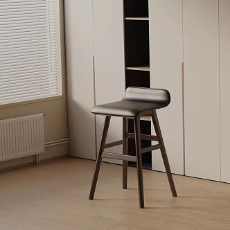 Modern Bar Chair 3d model