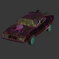 Industrial LOFT car self-modified car modified car self-modified car 3d model