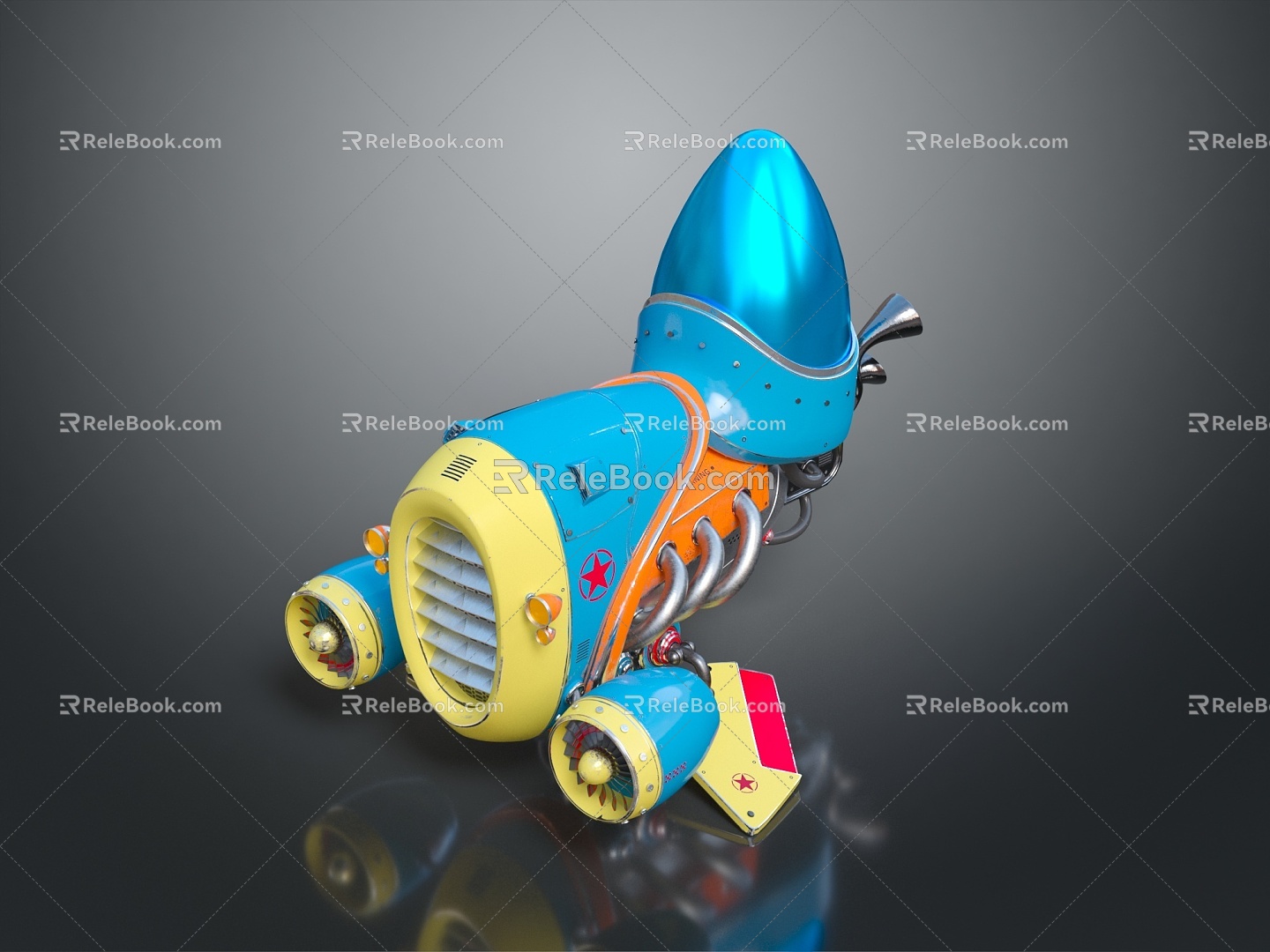 Jet Motorcycle Sci-Fi Motorcycle Concept Motorcycle Flying Car Space Flying Car Space Motorcycle 3d model