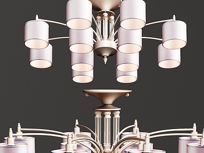 Modern chandelier multi-head chandelier model