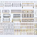 Various Fence Railings And Balcony Guardrail Design With Column Styles