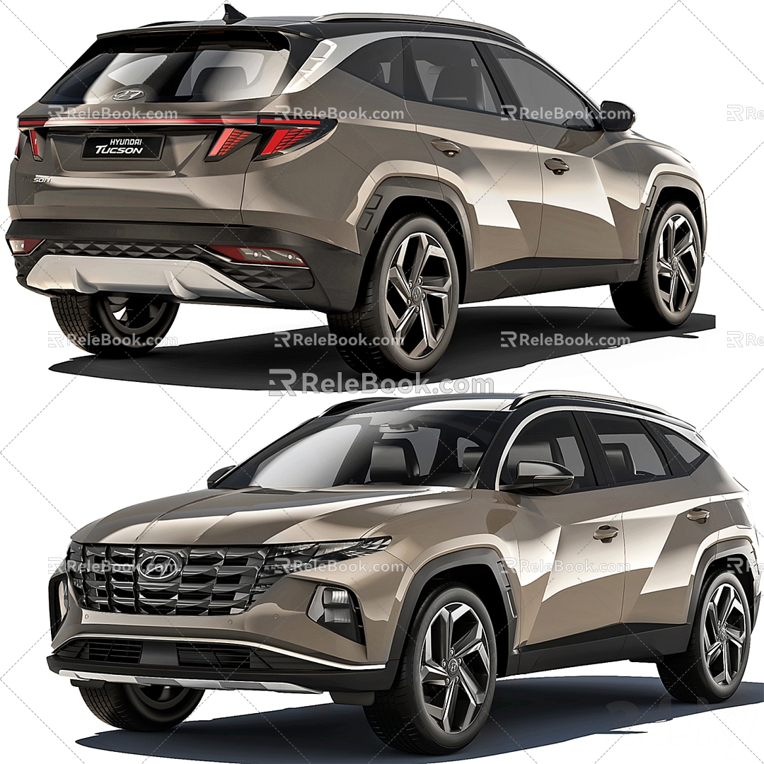 Hyundai Tucson 2021 3d model