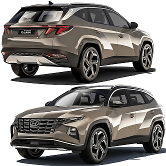 Hyundai Tucson 2021 3d model