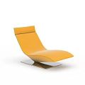 Modern Orange Sofa and Coffee Table Set with Metal Base and Ergonomic Design