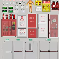 Essential Fire Safety Equipment With Extinguishers Hydrants Cabinets And Emergency Signage