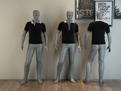 Modern Model 3d model