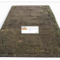 Ancient Stone Ground With Moss Covered Weathered Surface And Natural Texture 3d model