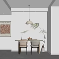 Modern Living Dining Area With Beige Sofa Round Coffee Table And Chic Decor