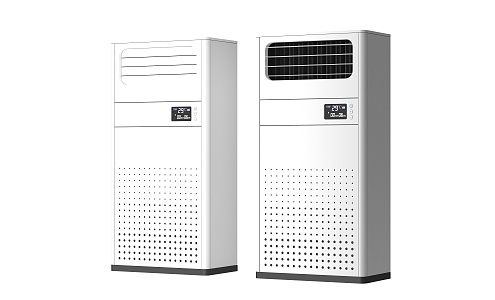 5 commercial grade water temperature air conditioning 3d model