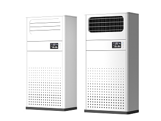 5 commercial grade water temperature air conditioning 3d model