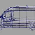 China Road Rescue Utility Vehicle With White Orange Body And Emergency Lights