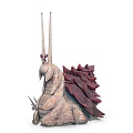 Antique Behemoth Snail Monster Monster Monster Game Role 3d model