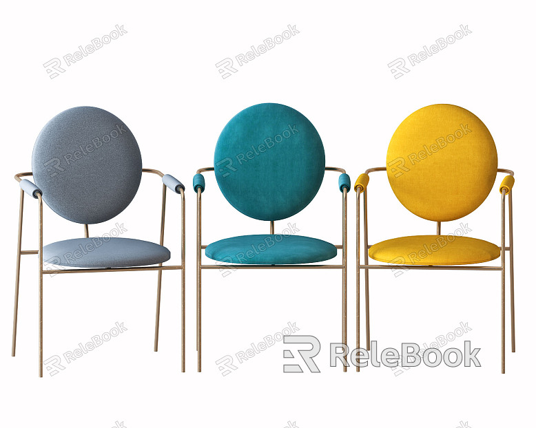 Light Luxury Dining Chair Single Chair Combination model