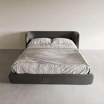 Bed Double Bed Bedroom Bed Hotel Queen Bed 3d model
