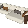Modern Multiplayer Sofa 3d model