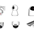 Different Types Of Projection Monitoring Cameras With Dome Bullet And Wall Designs