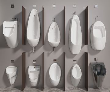 Modern Urinal 3d model