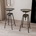 Bar Stool Combination 3d model