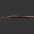 Modern centipede millipede spider cartoon centipede 3d model