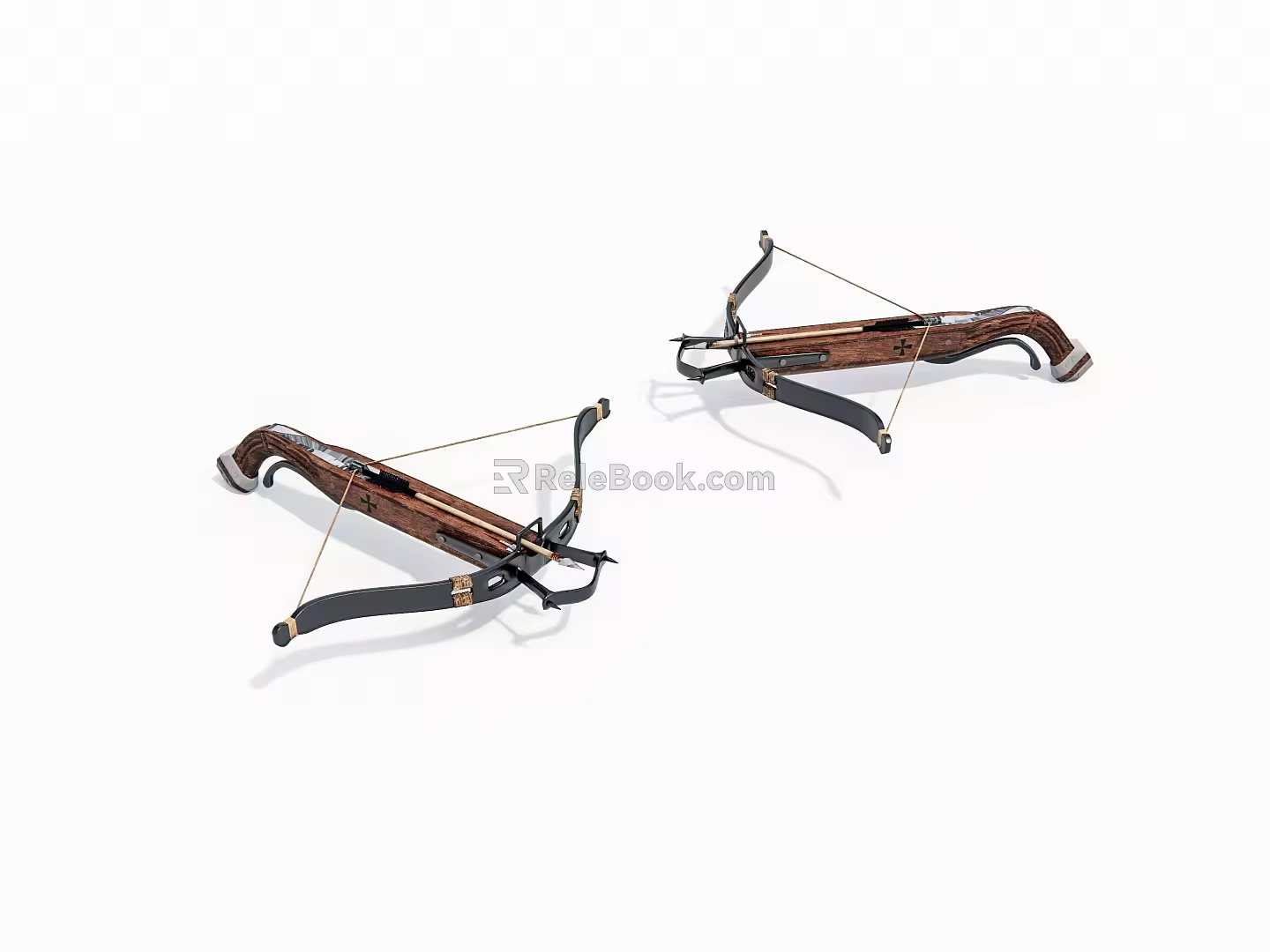 Old crossbow 3d model