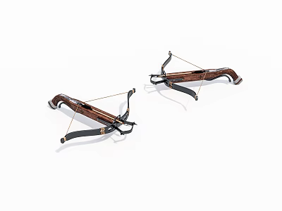 Old crossbow 3d model