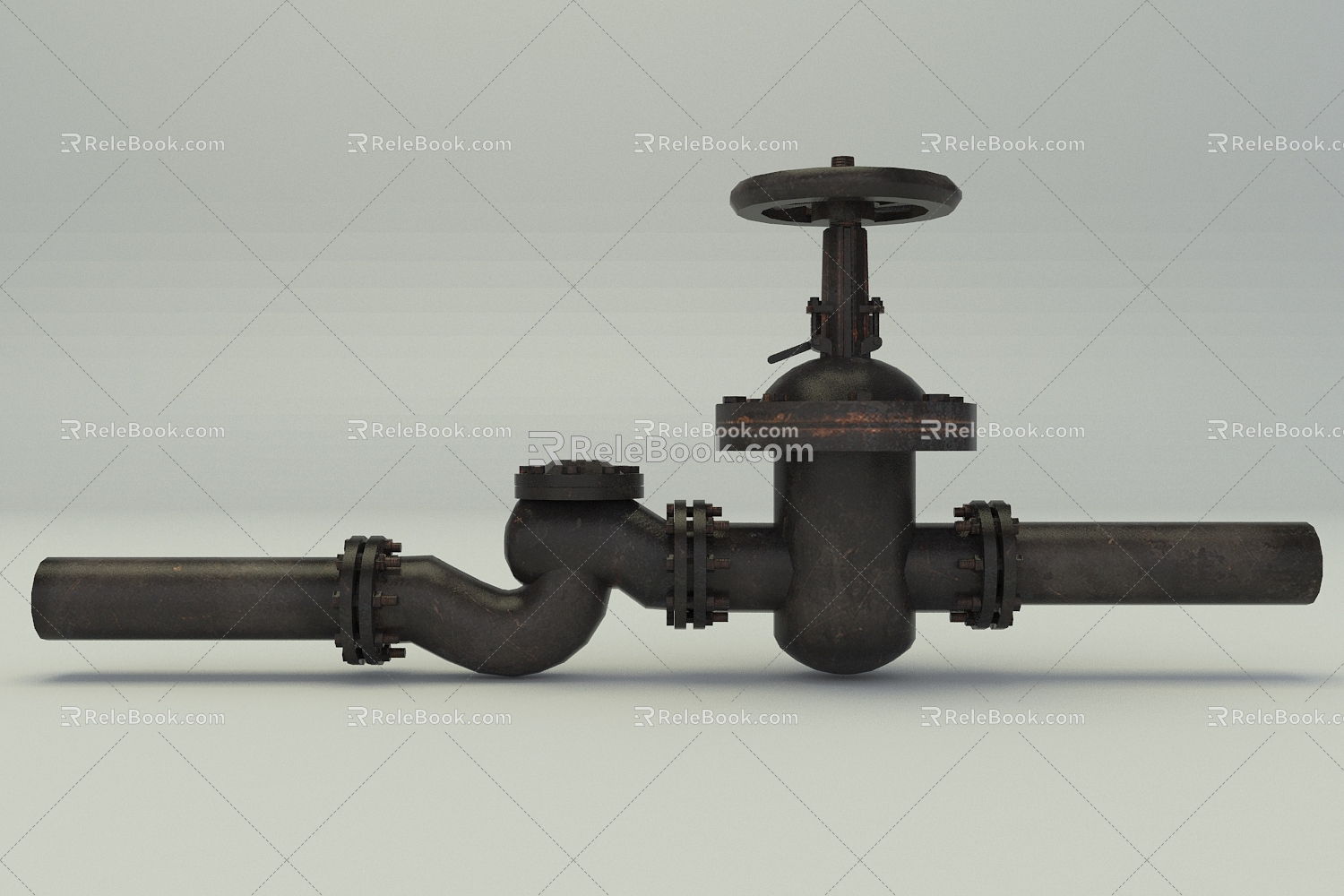 Industrial LOFT Pipe 3d model