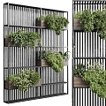 Modern Partition Green Plant Partition Green Plant Wall Plant Wall Partition Wall 3d model