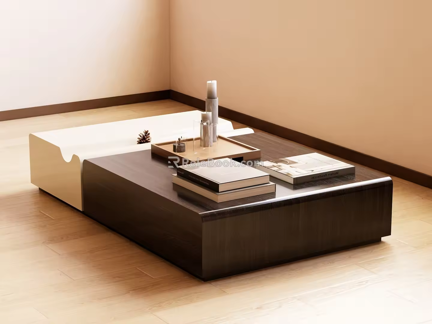 Middle Ancient Style Coffee Table 3d model