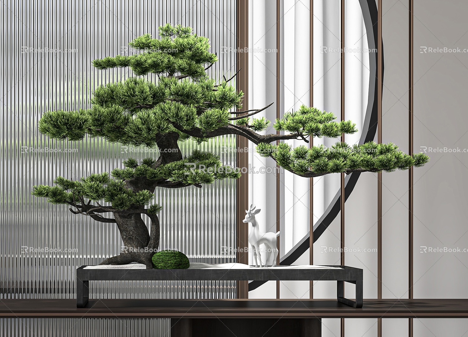 Chinese Pine Bonsai 3d model