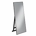 Sleek Black Frame Floor Standing Full Length Mirror For Home Decor