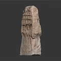 Traditional Artisan Handcrafted Stone Carving Decorative Household Item With Intricate Patterns