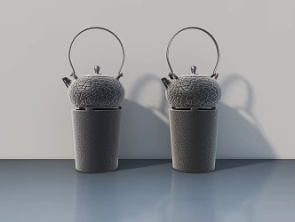 Tea Set Tea 3d model