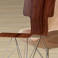 Stylish Wooden Leisure Chairs With Various Designs And Yellow Cushion Feature