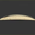 Folded Tortilla Wrap With Light Brown Toasted Spots And Soft Texture