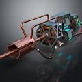 Sci-Fi Items Sci-Fi Components High-Tech Components Sci-Fi Equipment 3d model