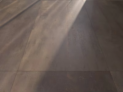 Dark Textured Floor Tiles With Natural Pattern And Light Shadow Effects 3d model