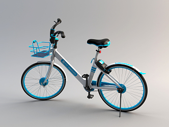 Harrow Shared Bike Modern Bike 3d model