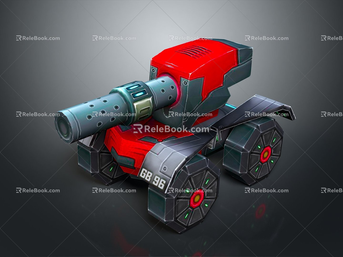 Sci-fi Tank Cartoon Tank Sci-fi Vehicle Sci-fi Vehicle World of Tanks Tank War Anime Tank 3d model