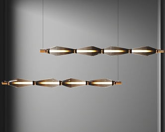 Chandelier Modern Chandelier Light Luxury Chandelier Long Chandelier Restaurant Chandelier Hotel Chandelier 3d model