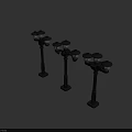 Creative Building Blocks Street Lamp Models Showcasing Various Fun Designs And Sizes