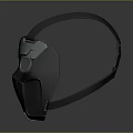 Black And Gray Protective Mask With Modern Design For Daily Household Use