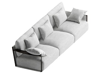 Modern Multiplayer Sofa 3d model