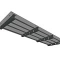 Durable Glass Awning With Metal Frame For Outdoor Patio Weather Protection
