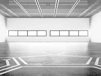 modern architectural space creative architectural space enterprise commercial 3d model