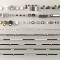 Various LED Downlights And Spotlights With Modern Styles And Different Designs