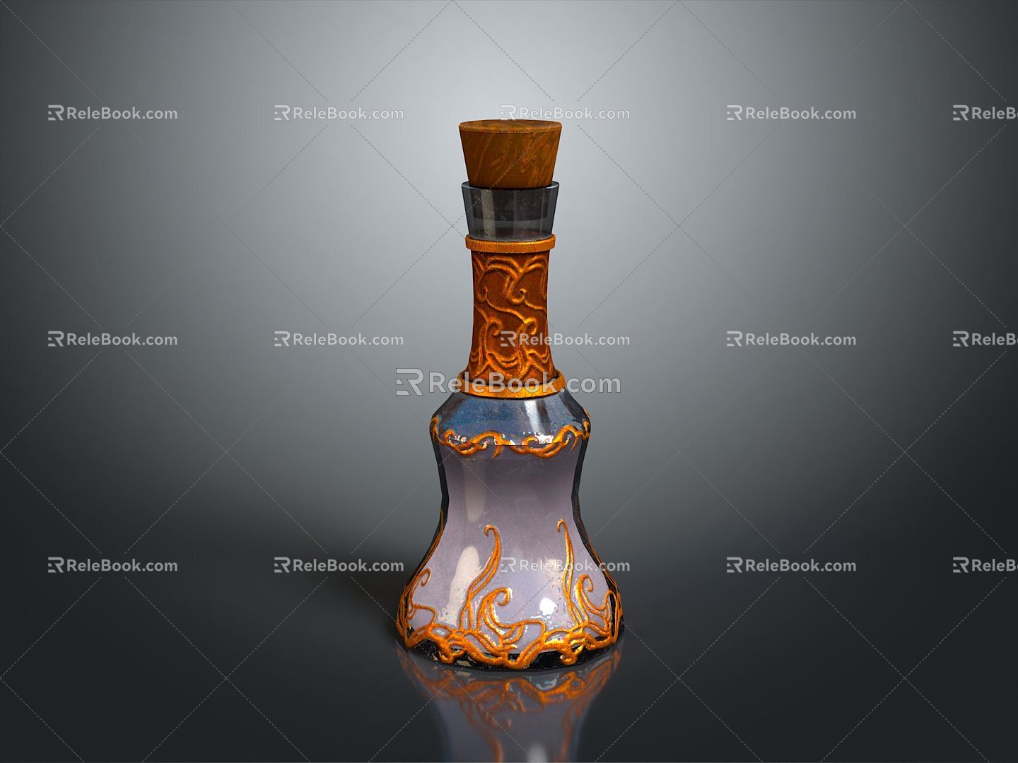 Potion Drug Magic Bottle Blood Bottle Magic Potion Plus Blood Potion Plus Magic Potion Water Energy Bottle 3d model