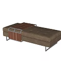 Milotti Minotti sofa stool bench 3d model