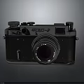 Olympus Vintage Style Electronic Camera With Metal Body Classic Lens And Controls