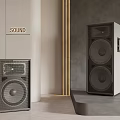 Vertical sound 3d model